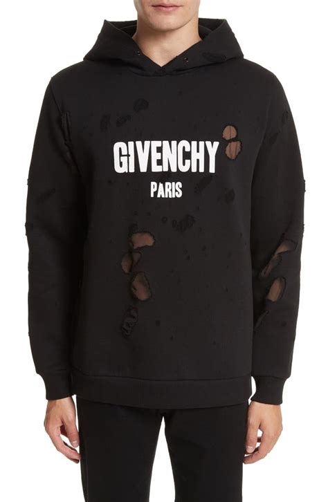 givenchy distressed hoodie real vs fake